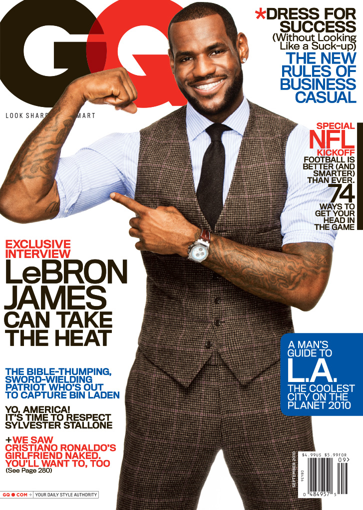 LeBron James GQ Cover