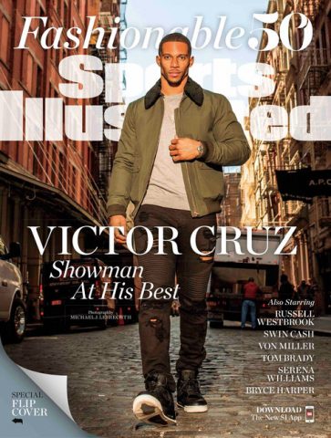 VC Sports Ill 363x480 - Victor Cruz / Sports Illustrated Magazine